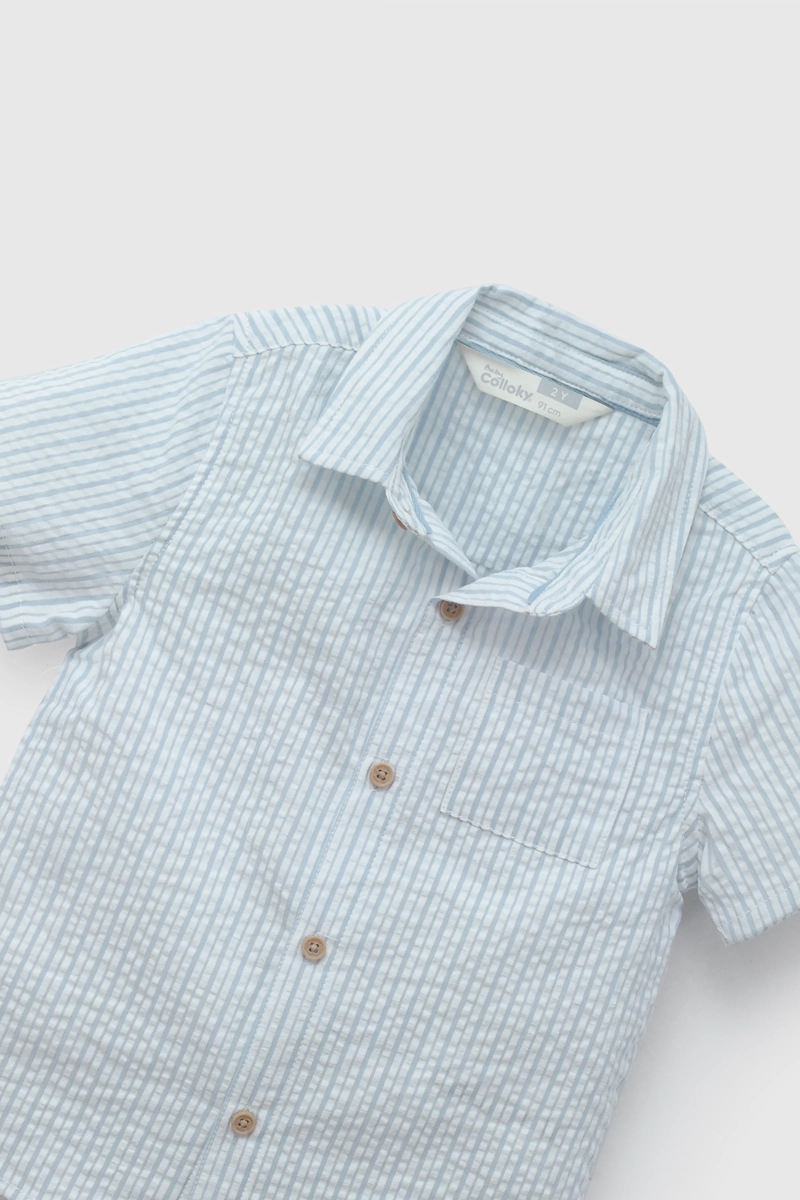 CAMISA NIÑO 58136 CELESTE COLLOKY - 4