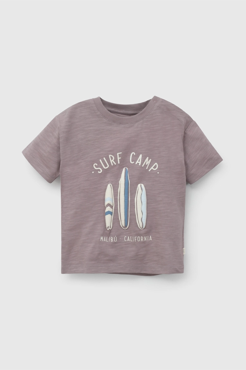 POLERA NIÑO 58021 MORADO COLLOKY - 1