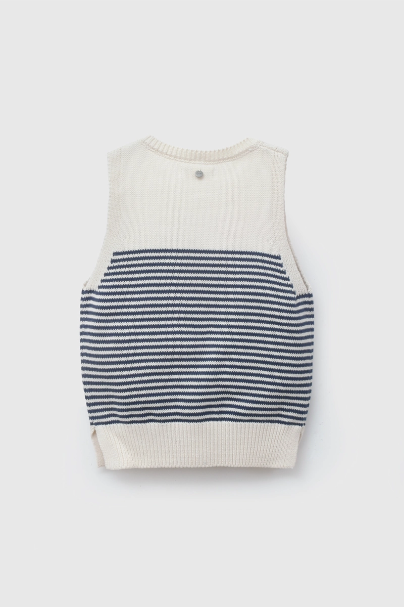 SWEATER NIÑA 58243 AZUL COLLOKY - 3