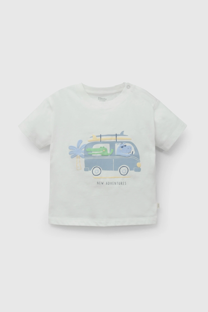 POLERA NIÑO 58015 BLANCO COLLOKY - 1