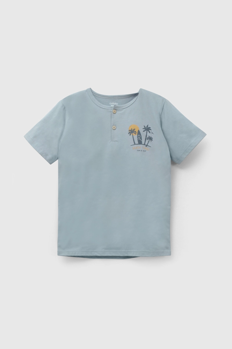 PIJAMA NIÑO 58102 CELESTE COLLOKY - 2