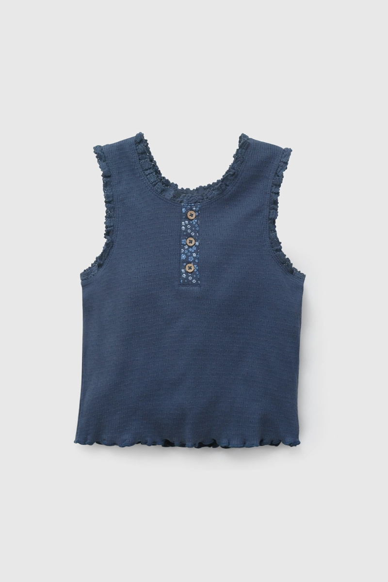 POLERA NIÑA 58197 AZUL COLLOKY - 1