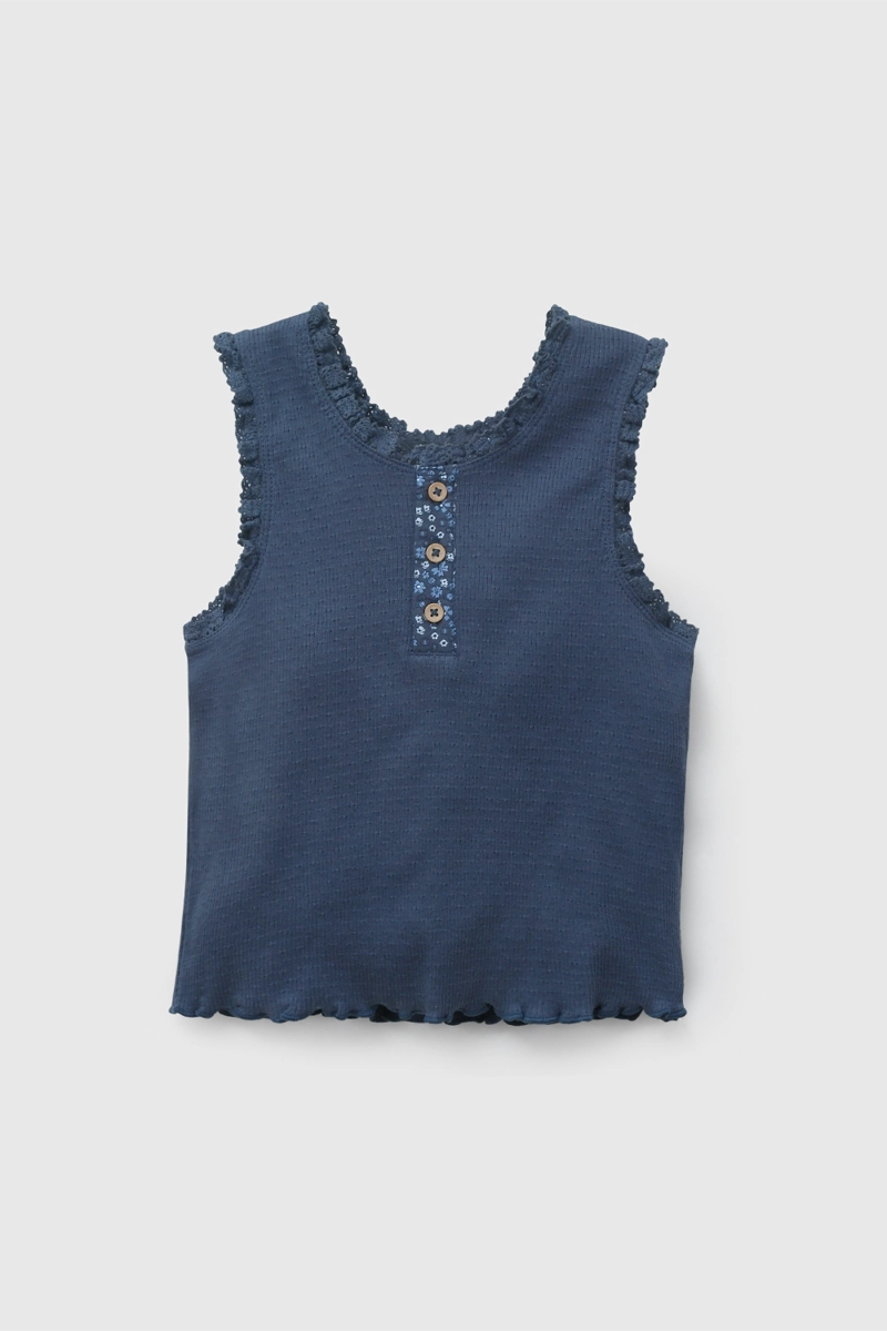POLERA NIÑA 58197 AZUL COLLOKY - 1