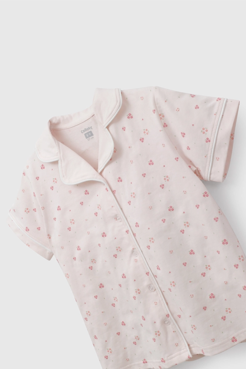 PIJAMA NIÑA 58105 ROSADO COLLOKY - 4