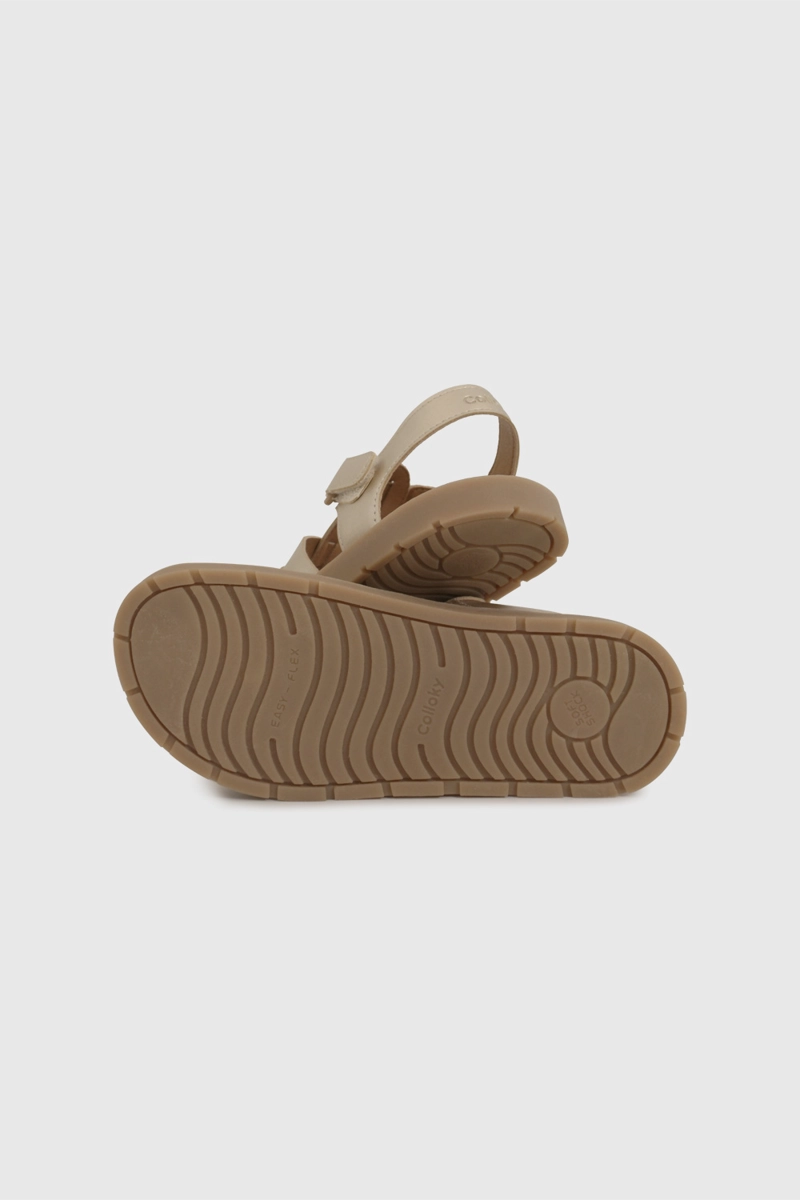 SANDALIA NIÑA 57786 DORADO COLLOKY - 4