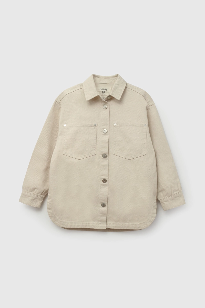 CHAQUETA NIÑA 57904 BEIGE COLLOKY - 1