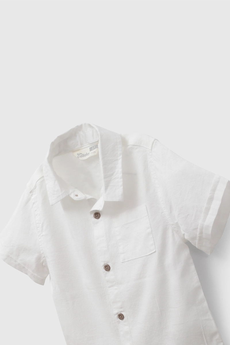 CAMISA NIÑO 58133 BLANCO COLLOKY - 4