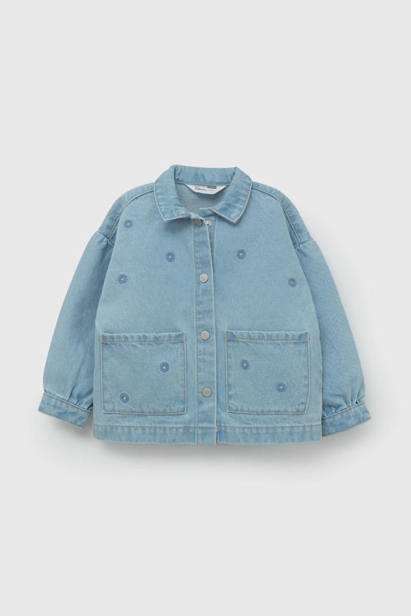 CHAQUETA NIÑA 57968 CELESTE COLLOKY - 1