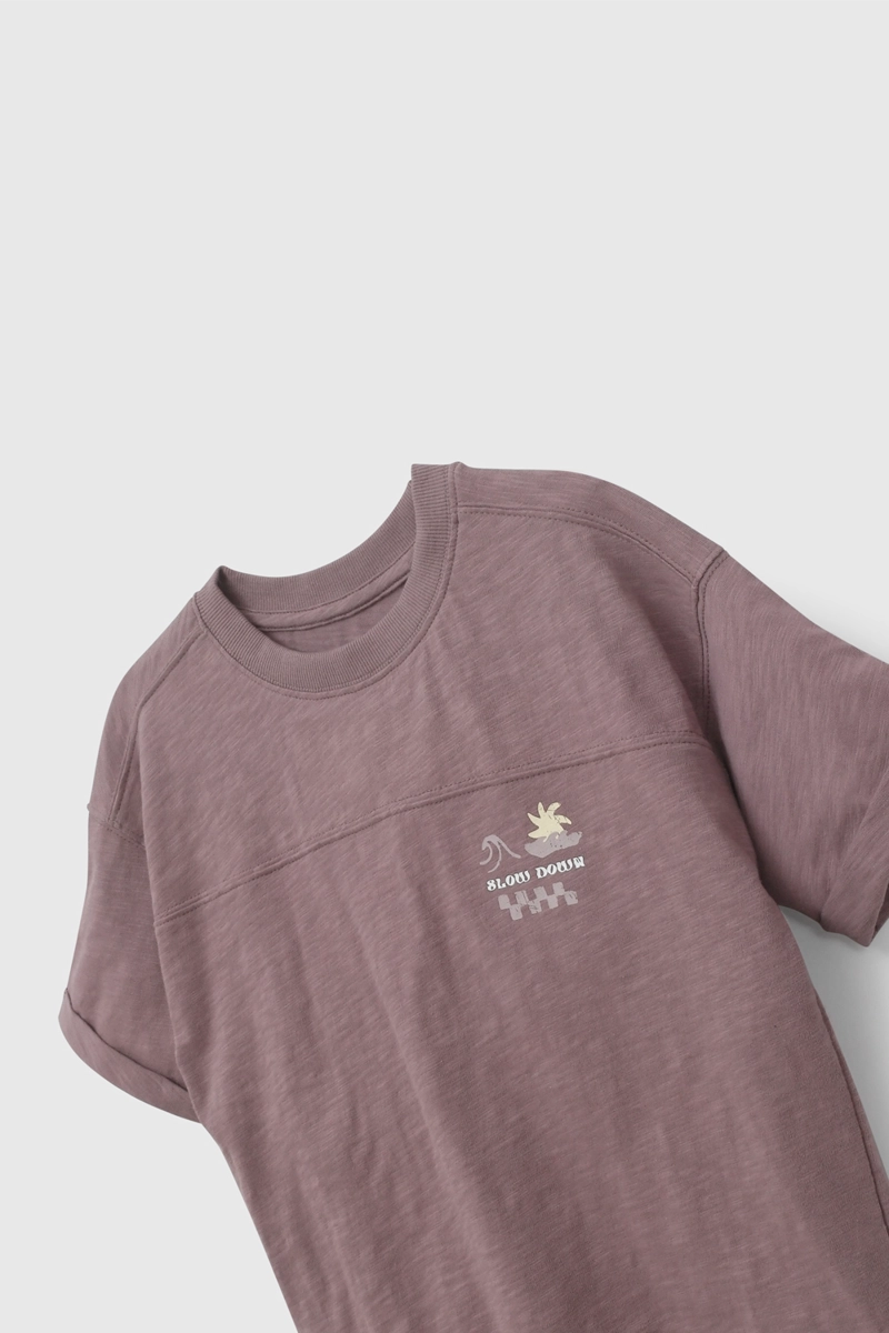 POLERA NIÑO 58020 MORADO COLLOKY - 3