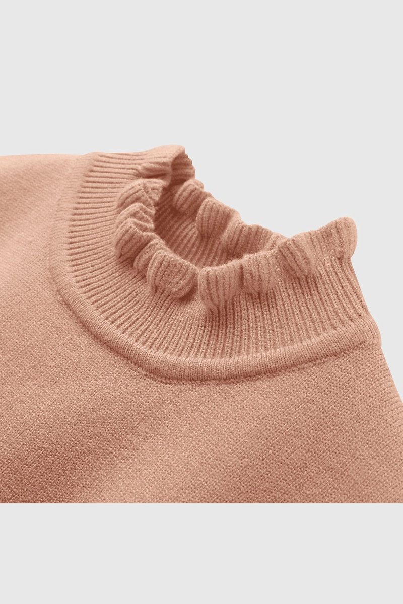 SWEATER NIÑA 56452 ROSADO COLLOKY - 3