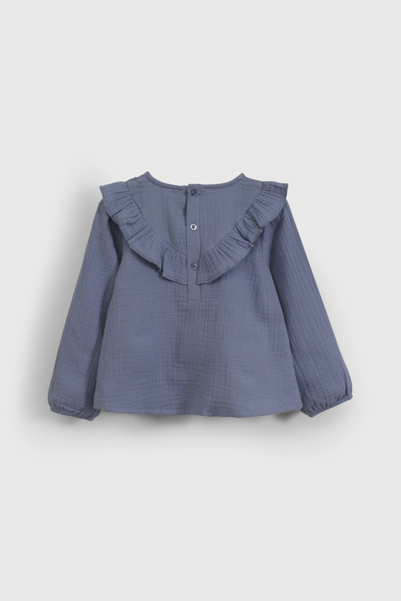 BLUSA NIÑA 57226 CELESTE COLLOKY - 2