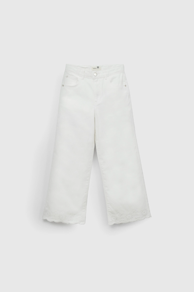 PANTALON NIÑA 58000 BLANCO COLLOKY - 1