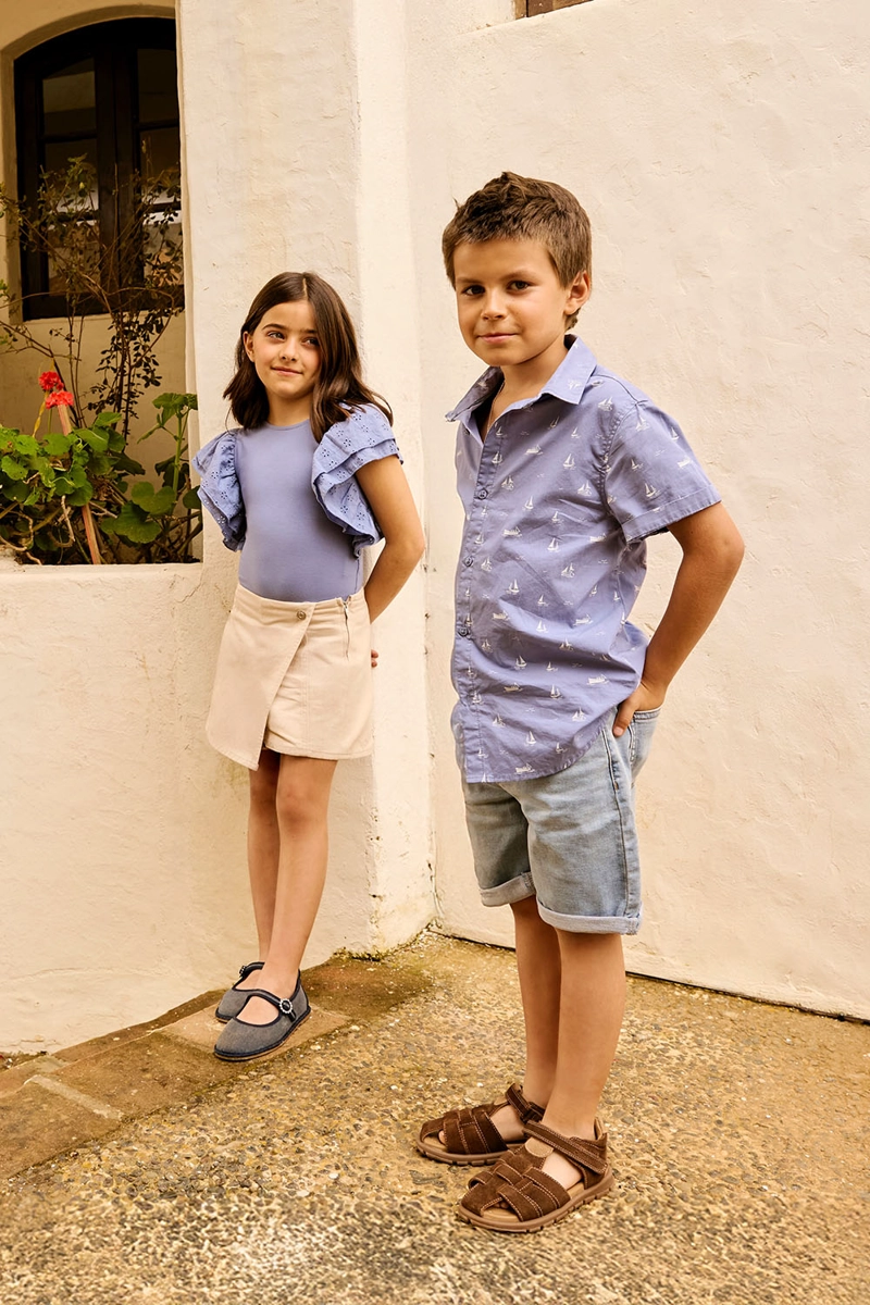 CAMISA NIÑO 58135 CELESTE COLLOKY - 2