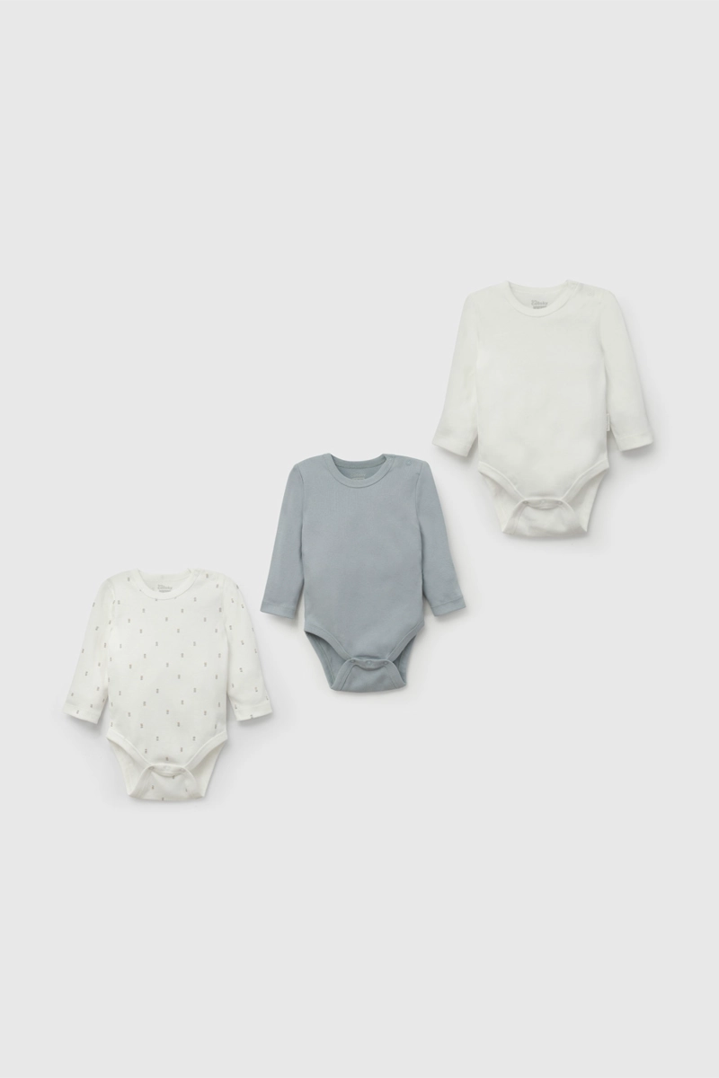 PACK DE BODIES NIÑO 57771 CELESTE COLLOKY - 1