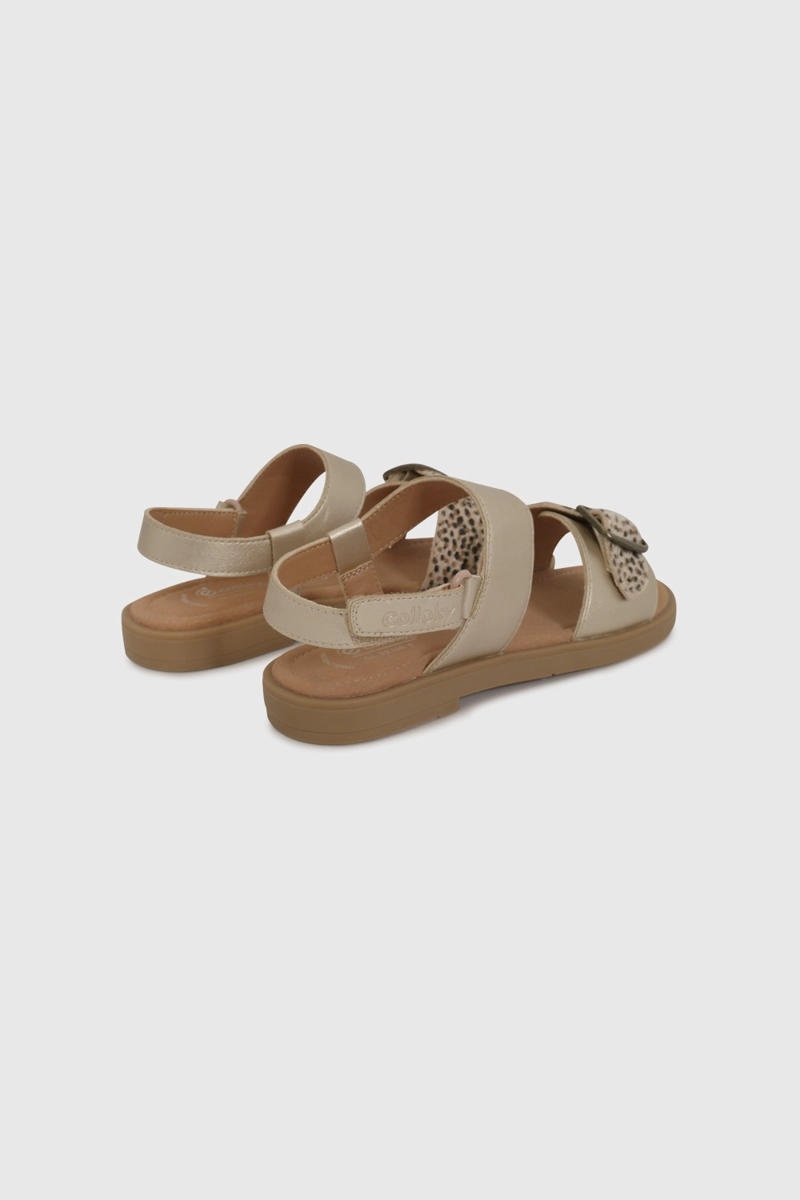 SANDALIA NIÑA 58076 DORADO COLLOKY - 5