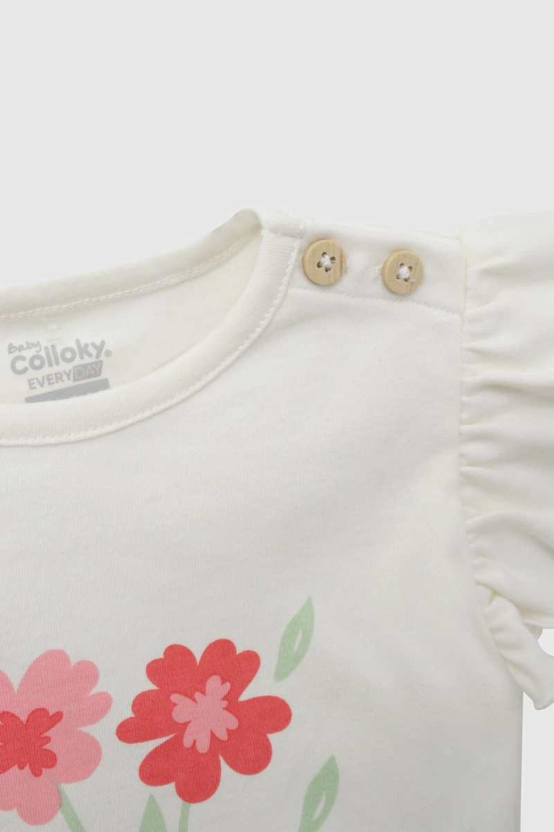 CONJUNTO 3 PIEZAS NIÑA  BEIGE COLLOKY - 5