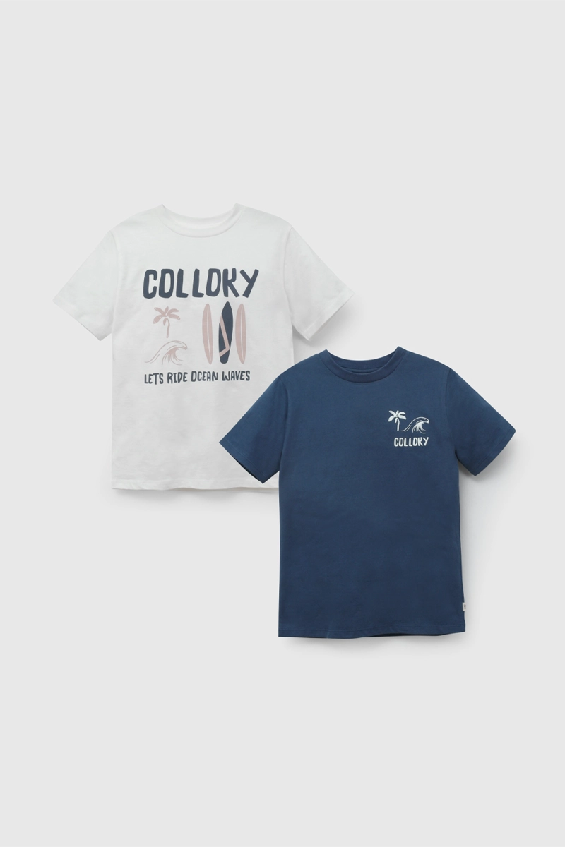 POLERA NIÑO 58186 MULTICOLOR COLLOKY - 1