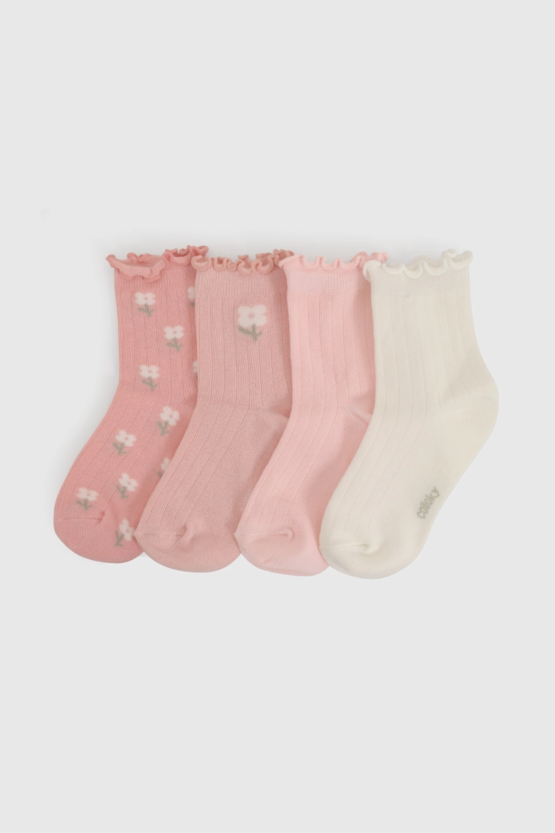 CALCETIN NIÑA 57753 ROSADO COLLOKY - 1