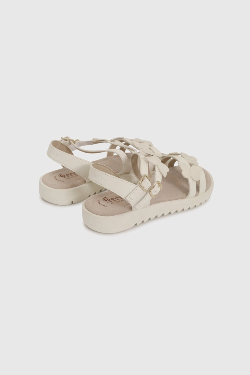 SANDALIA NIÑA 58047 BLANCO COLLOKY - 5