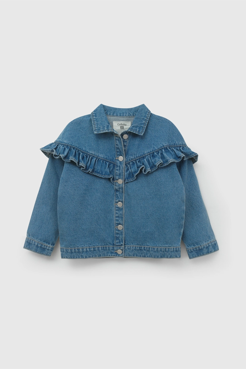CHAQUETA NIÑA 57969 AZUL COLLOKY - 1