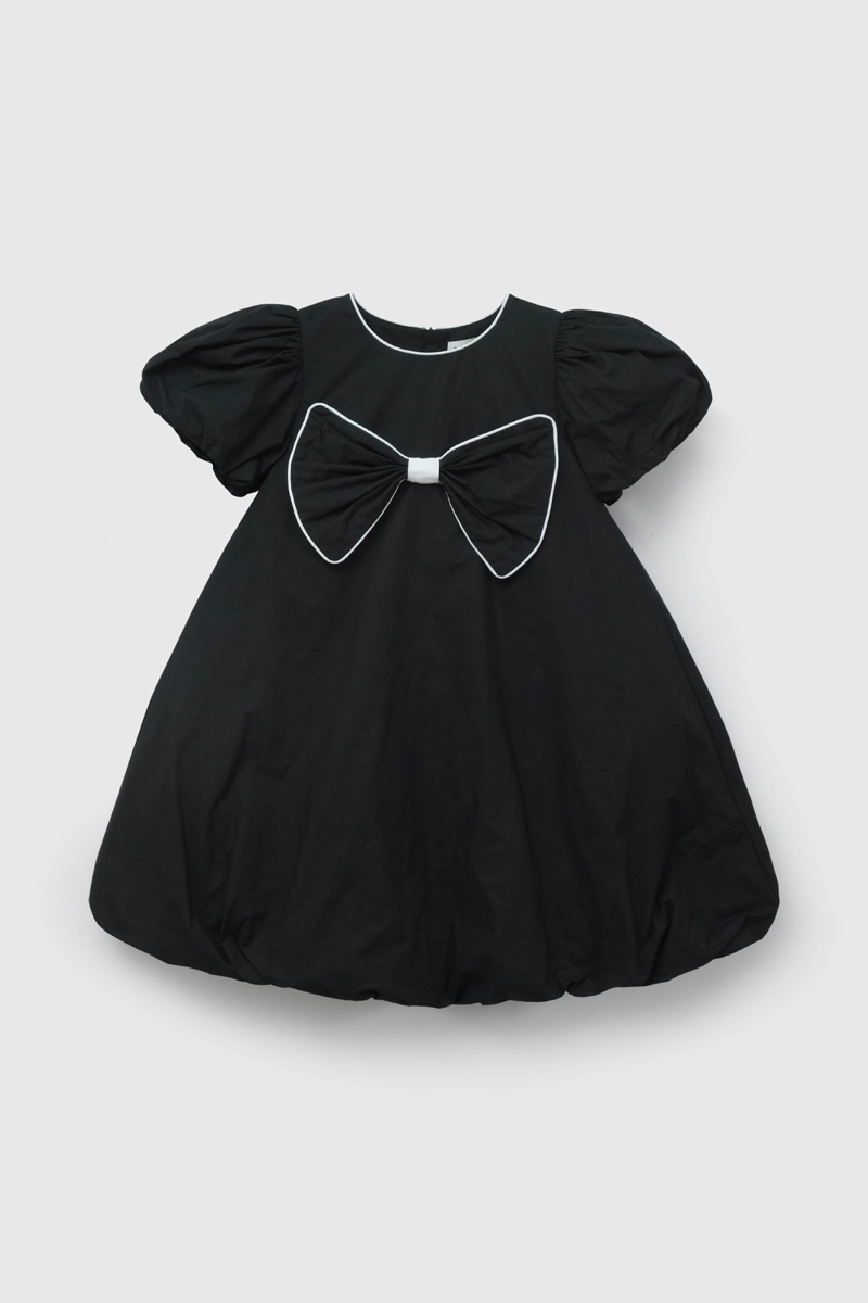 VESTIDO NIÑA  NEGRO COLLOKY - 1