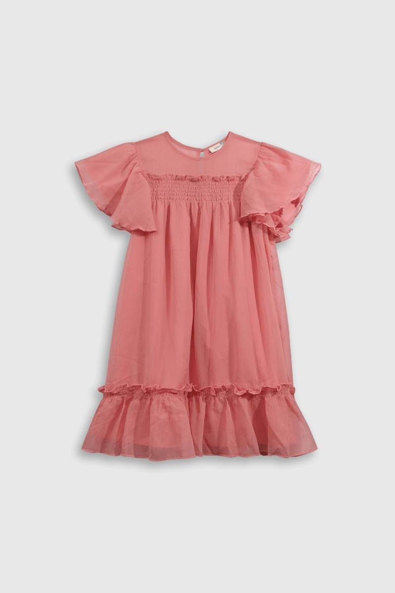 VESTIDO NIÑA  FUCSIA COLLOKY - 1