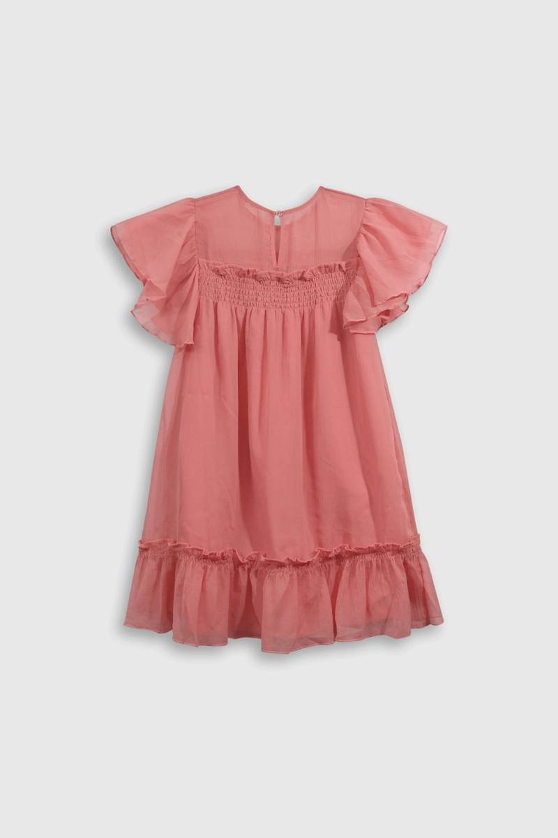 VESTIDO NIÑA  FUCSIA COLLOKY - 2