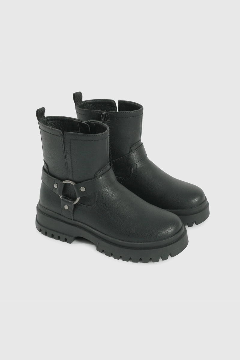 BOOTIE NIÑA 56468 NEGRO COLLOKY - 1