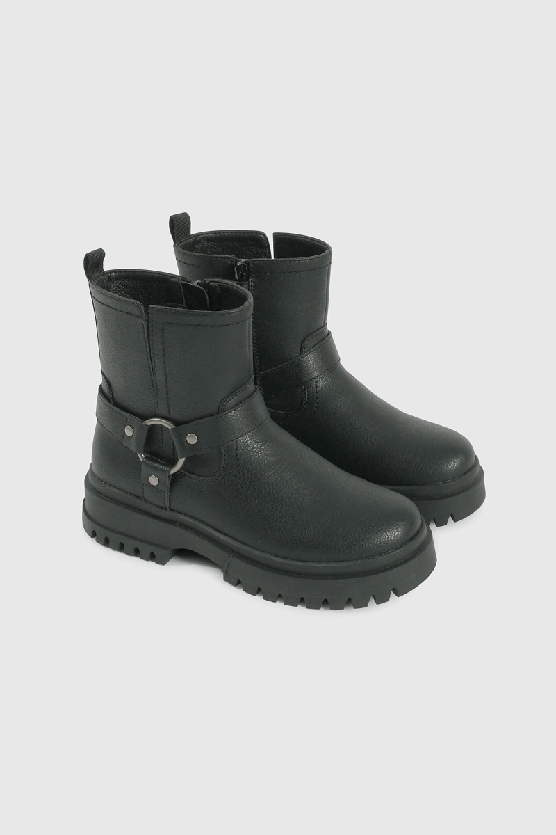 BOOTIE NIÑA 56468 NEGRO COLLOKY - 1