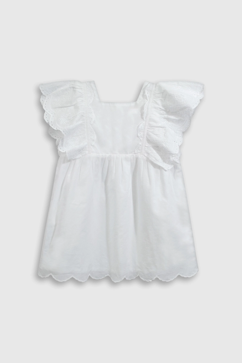 VESTIDO NIÑA  BLANCO COLLOKY - 1