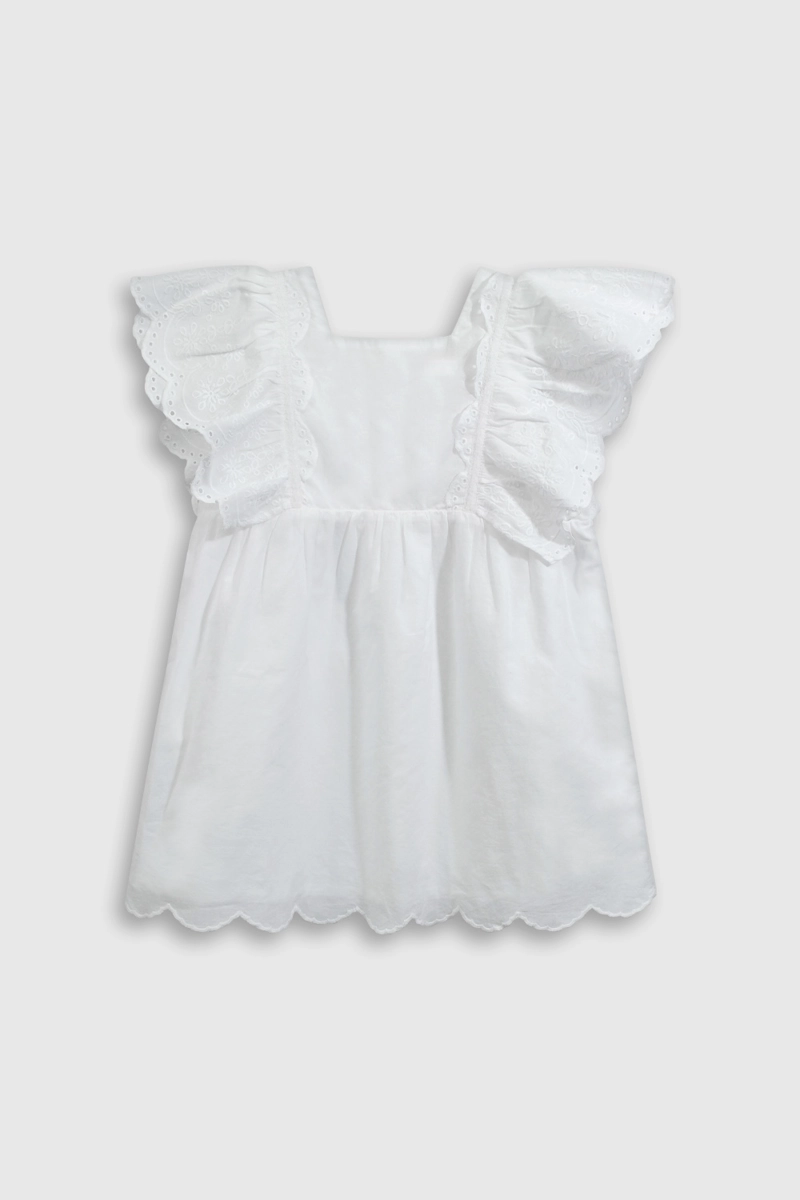 VESTIDO NIÑA  BLANCO COLLOKY - 1