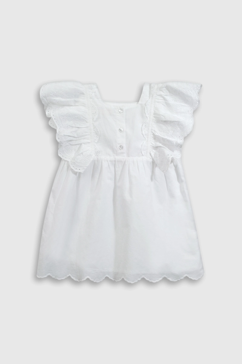 VESTIDO NIÑA  BLANCO COLLOKY - 2