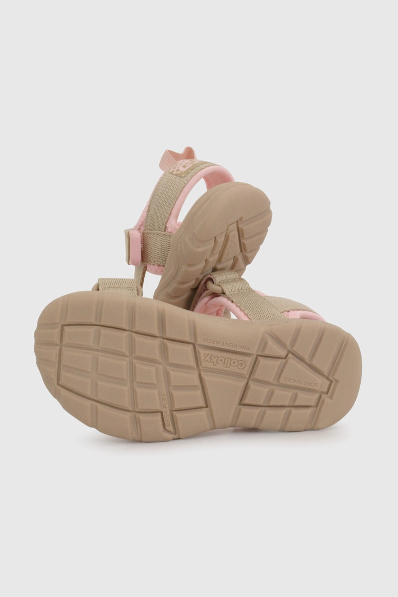 SANDALIA OUTDOOR BEIGE DE CAMINANTE TALLA 21 A 27 - 3