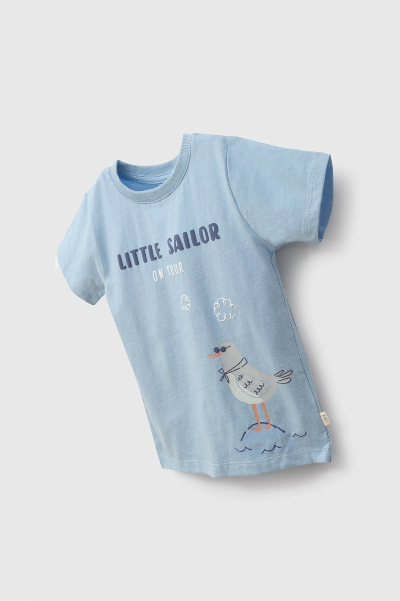 POLERA NIÑO 58219 CELESTE COLLOKY - 3