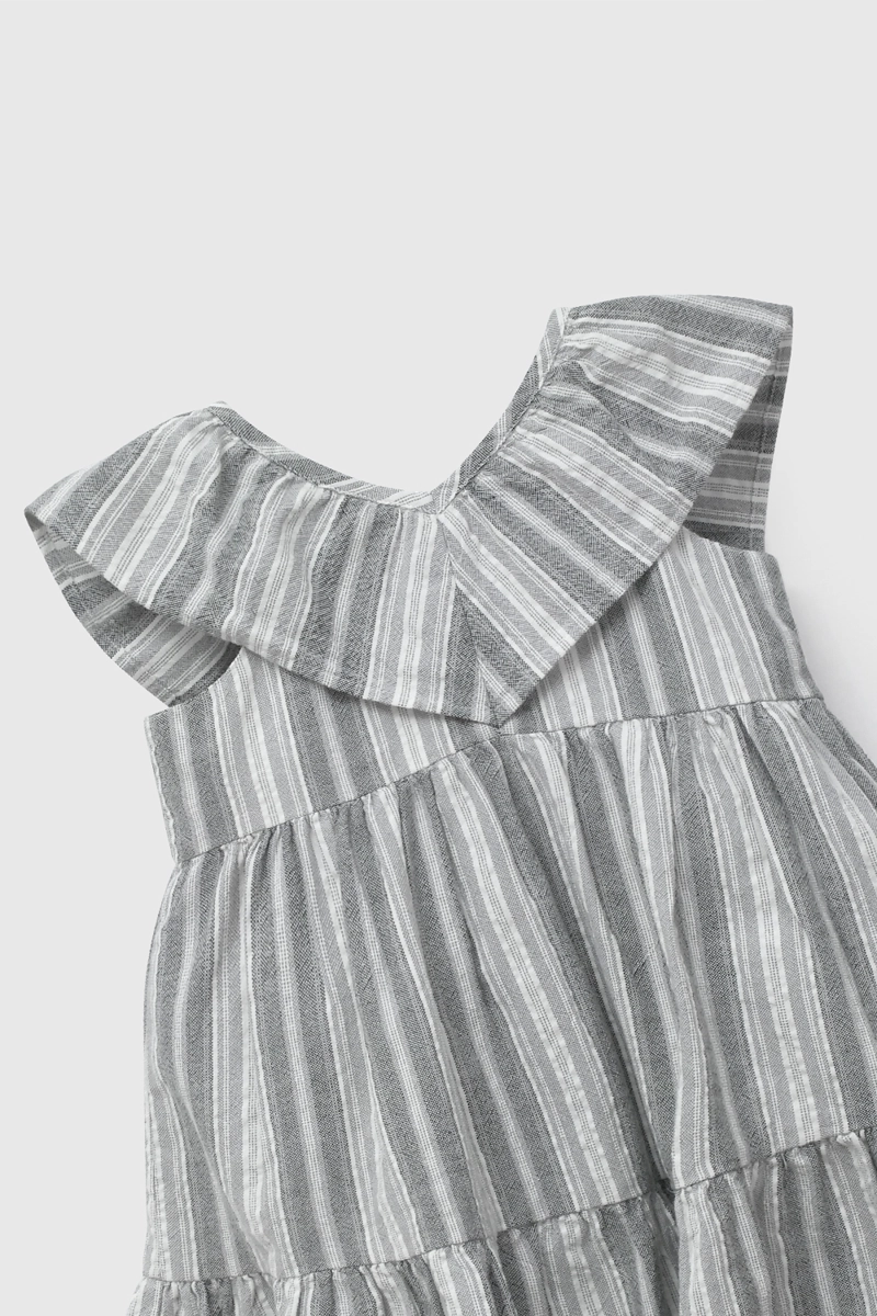 VESTIDO BORDADO DE NIÑA INFANTIL TALLA 3/6 M A 24M/36 M - 3