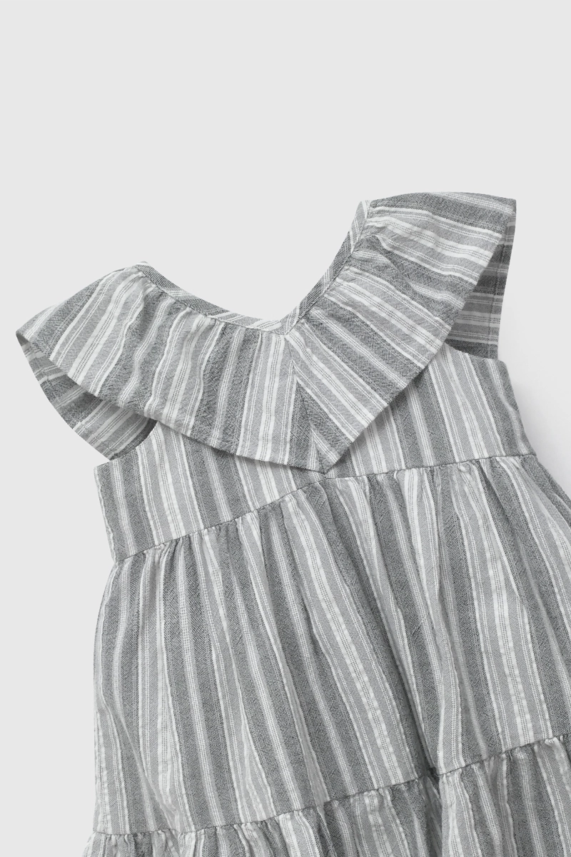 VESTIDO BORDADO DE NIÑA INFANTIL TALLA 3/6 M A 24M/36 M - 3
