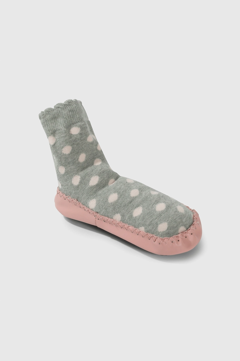CALCETIN 3/4 NIÑA 55747 GRIS COLLOKY - 5