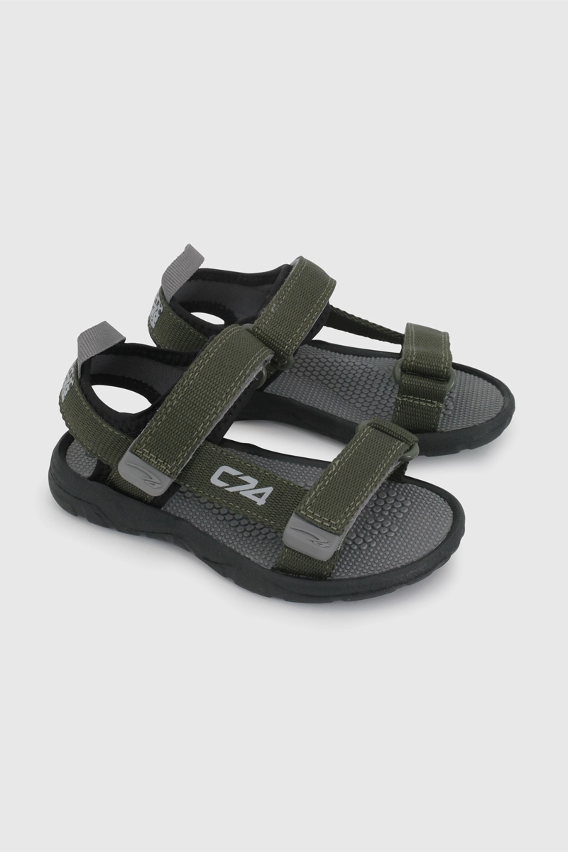 SANDALIA OUTDOOR VERDE DE CAMINANTE TALLA 21 A 27 - 1