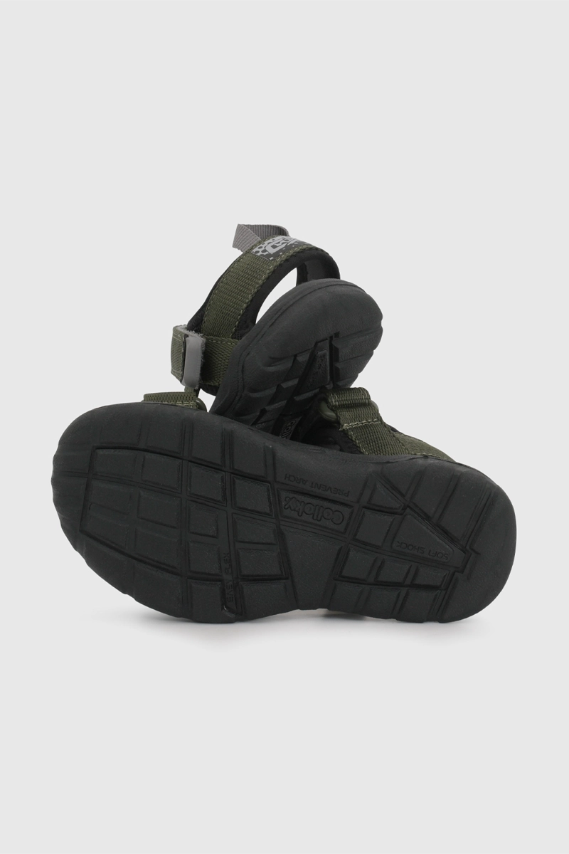 SANDALIA OUTDOOR VERDE DE CAMINANTE TALLA 21 A 27 - 3
