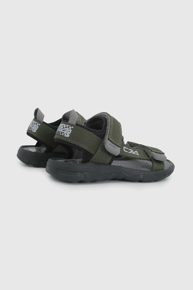 SANDALIA OUTDOOR VERDE DE CAMINANTE TALLA 21 A 27 - 5