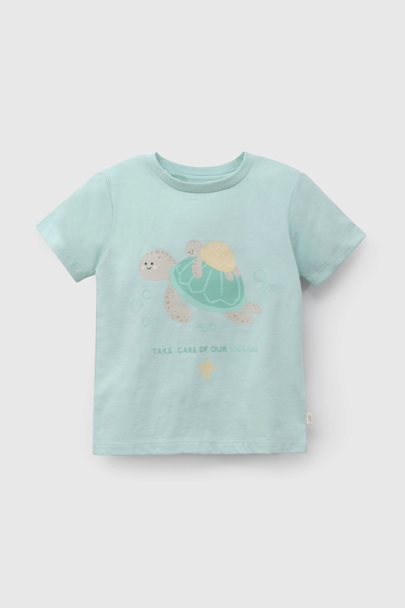 POLERA NIÑO 58238 VERDE COLLOKY - 1
