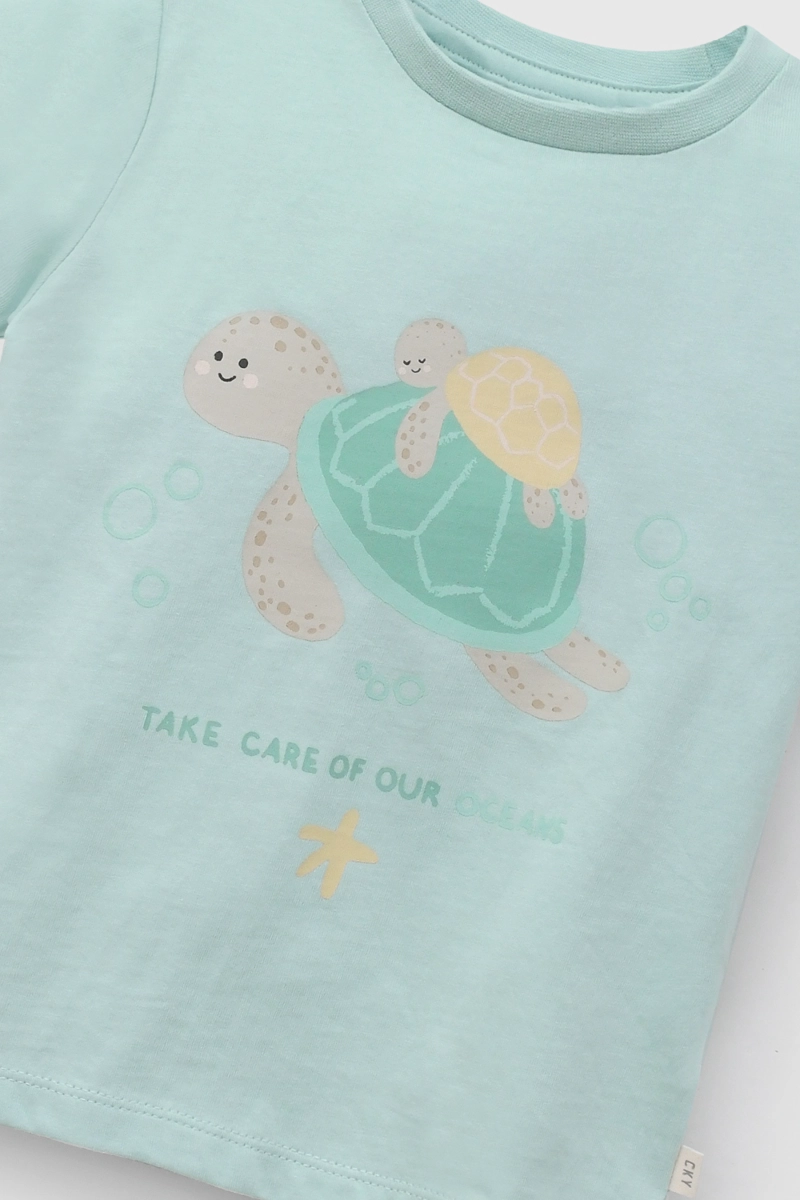 POLERA NIÑO 58238 VERDE COLLOKY - 3