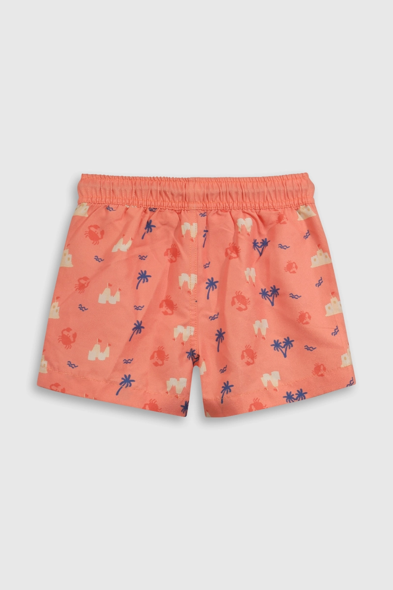 TRAJE DE BAÑO NIÑO  ROJO COLLOKY - 2