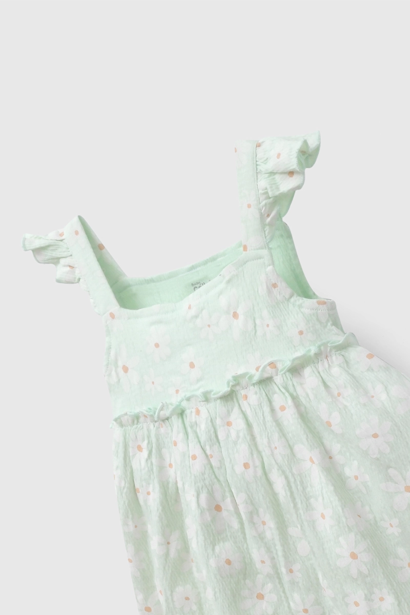 VESTIDO NIÑA 58269 VERDE COLLOKY - 3