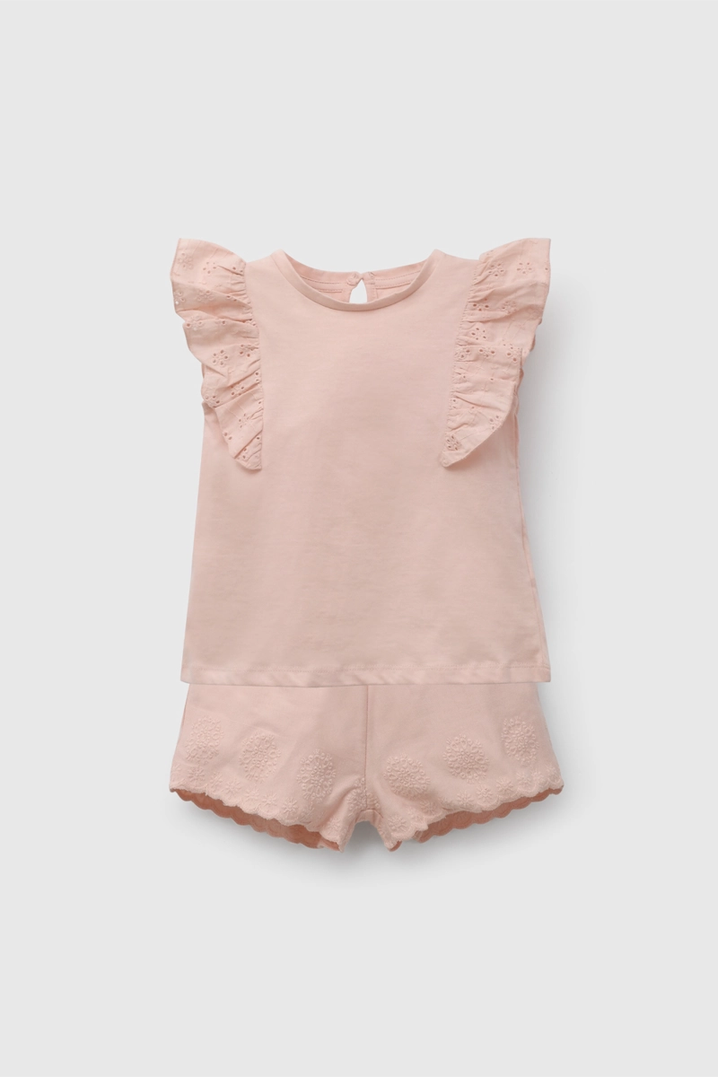 CONJUNTO NIÑA 58146 ROSADO COLLOKY - 1