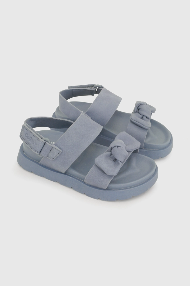 SANDALIA DE VESTIR CELESTE DE CAMINANTE TALLA 21 A 27 - 1