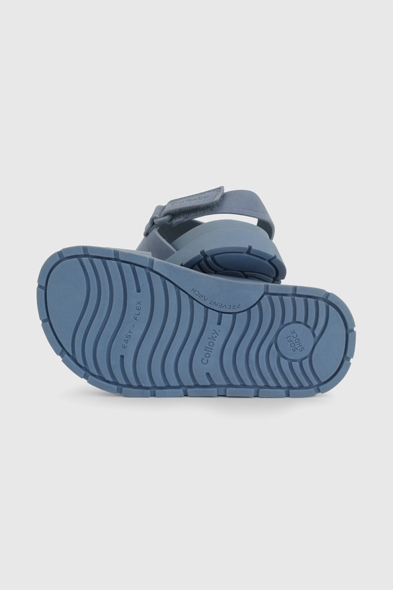SANDALIA DE VESTIR CELESTE DE CAMINANTE TALLA 21 A 27 - 3