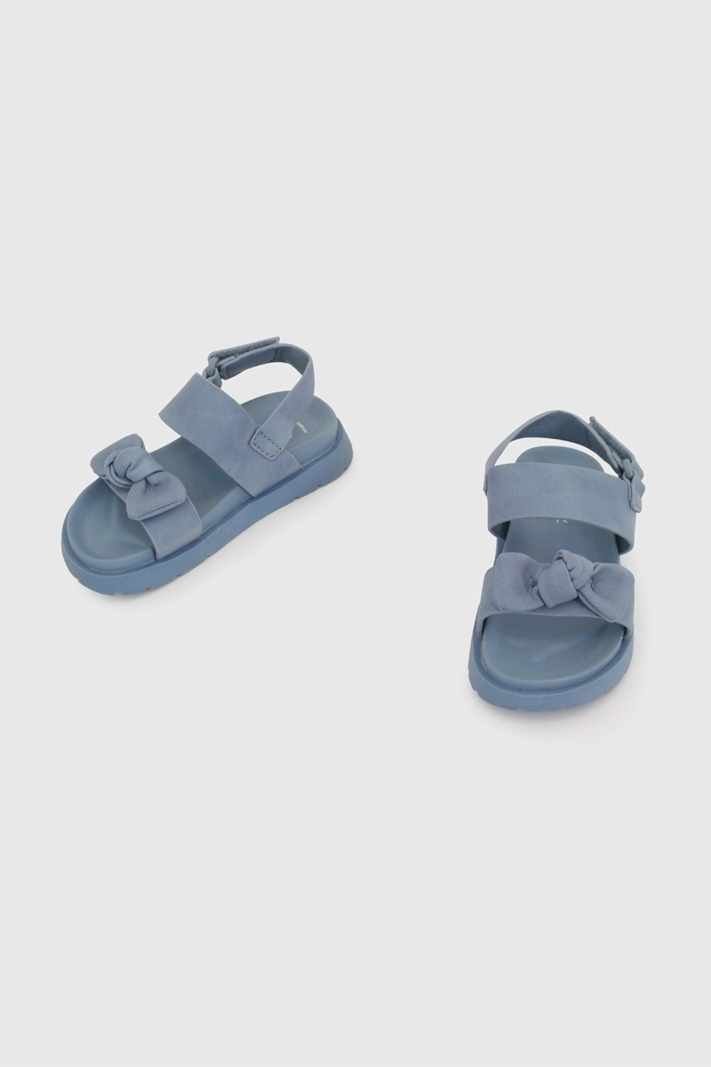 SANDALIA DE VESTIR CELESTE DE CAMINANTE TALLA 21 A 27 - 4