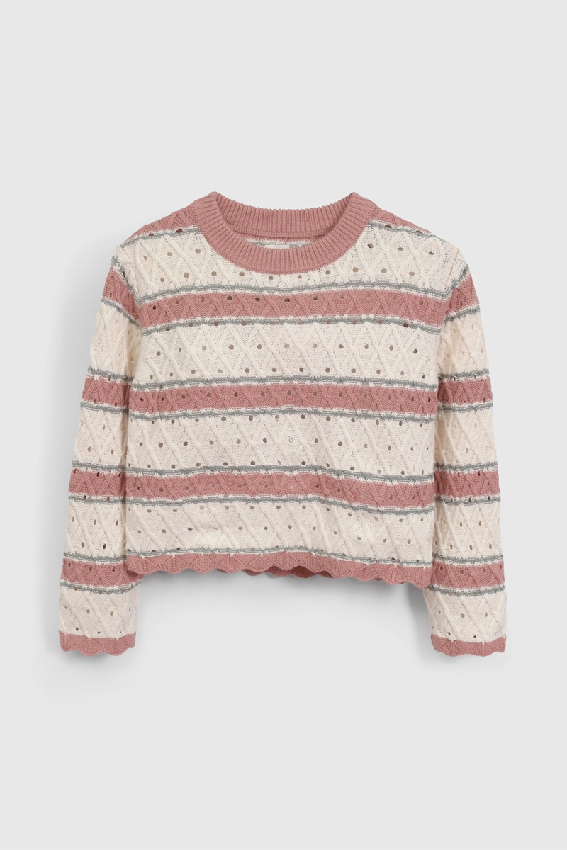 SWEATER NIÑA 57358 BEIGE COLLOKY - 1