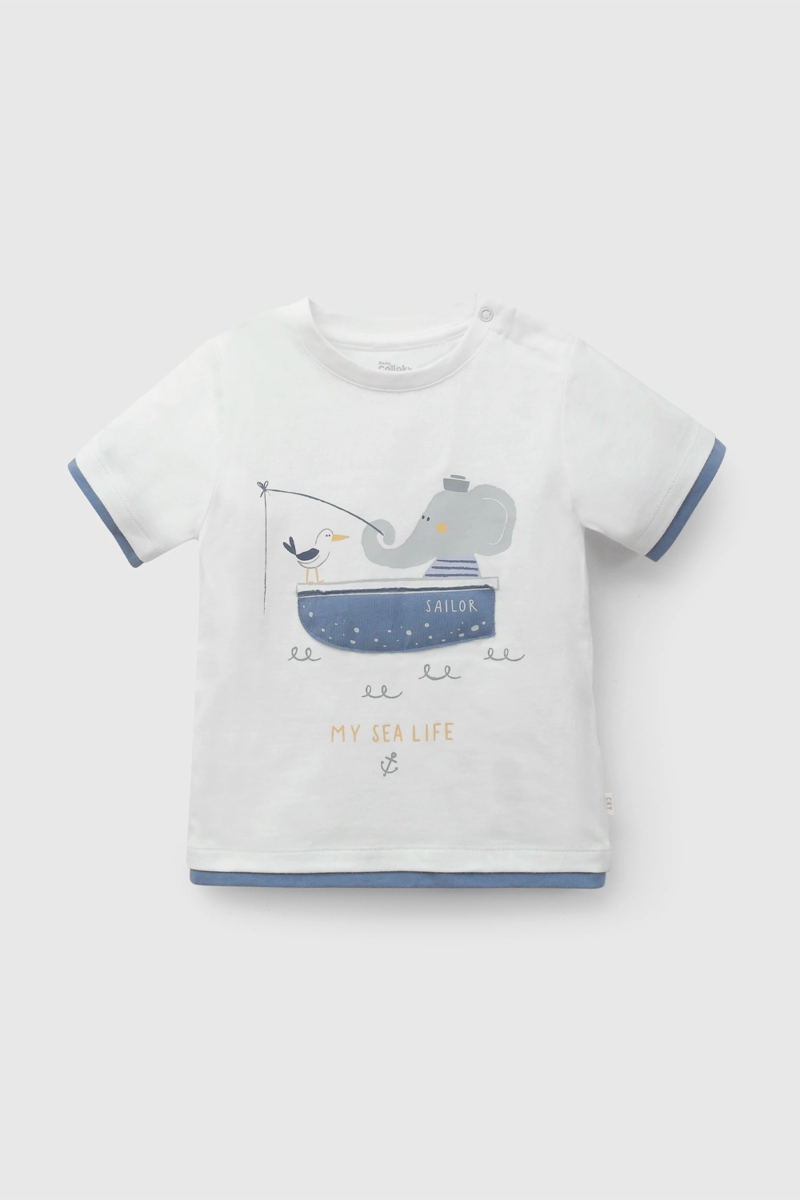 POLERA NIÑO 58212 BLANCO COLLOKY - 1